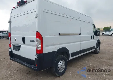 2023 Ram Promaster 2500 High Roof 159 Wb из США, поврежденный, VIN 3C6LRVDG9PE583913